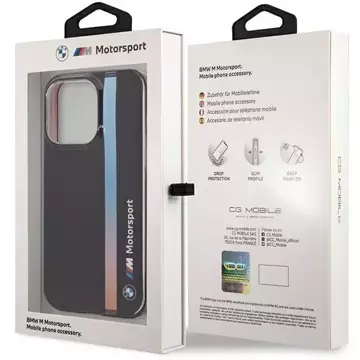 Etui BMW BMHCP14X22HVGV für iPhone 14 Pro Max 6.7" IML Tricolor Stripe