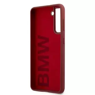 Etui BMW BMHCS21SSLBLRE für Samsung Galaxy S21 G991 Hardcase Silikon-Signatur-Logo