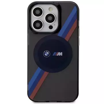 Etui BMW BMHMP14LHDTK für iPhone 14 Pro 6.1" Tricolor Stripes MagSafe