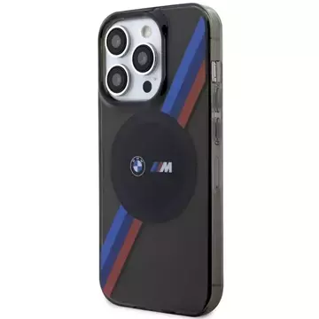 Etui BMW BMHMP14LHDTK für iPhone 14 Pro 6.1" Tricolor Stripes MagSafe