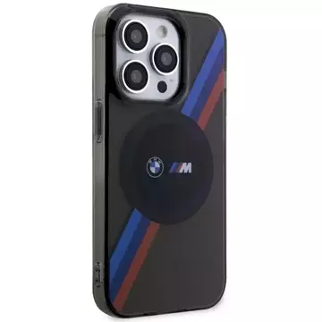 Etui BMW BMHMP14LHDTK für iPhone 14 Pro 6.1" Tricolor Stripes MagSafe