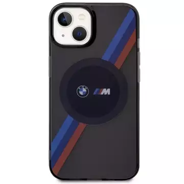 Etui BMW BMHMP14SHDTK für iPhone 14 6.1" Tricolor Stripes MagSafe