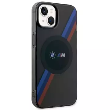 Etui BMW BMHMP14SHDTK für iPhone 14 6.1" Tricolor Stripes MagSafe