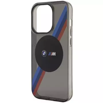 Etui BMW BMHMP14XHDTK für Apple iPhone 14 Pro Max 6,7" Hardcase Tricolor Stripes MagSafe