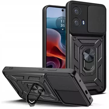 Etui Camshield Pro für Motorola Moto G34 5G Schwarz