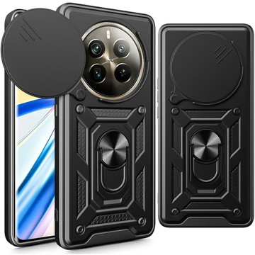 Etui Camshield Pro für Realme 12 Pro 5G / 12 Pro Plus 5G Schwarz