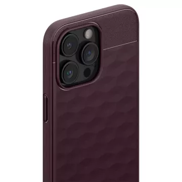 Etui Caseology Parallax Mag MagSafe für Apple iPhone 15 Pro Max Burgundy