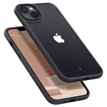 Etui Caseology Skyfall für Apple iPhone 14 Plus Mattschwarz