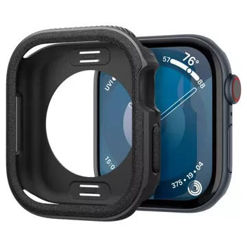 Etui Caseology Vault für Apple Watch 10 (46 mm) Mattschwarz