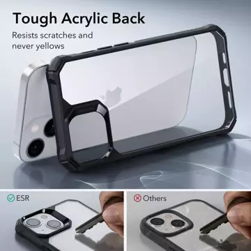 Etui ESR Air Armor für Apple iPhone 14 Plus Klar/Schwarz