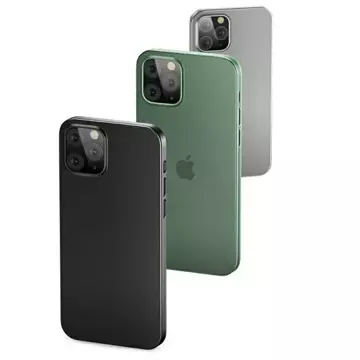 Etui Gentle do iPhone 12 mini 5,4" USAMSIP12QR03 (US-BH608) zielony/transparent grün