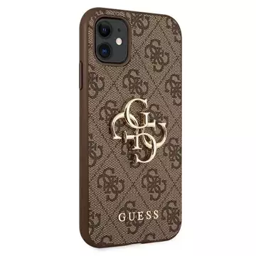 Etui Guess GUHCN614GMGBR für iPhone 11 6,1 / Xr Hardcase 4G Big Metal Logo