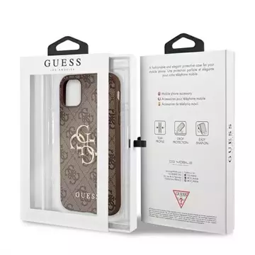 Etui Guess GUHCN614GMGBR für iPhone 11 6,1 / Xr Hardcase 4G Big Metal Logo