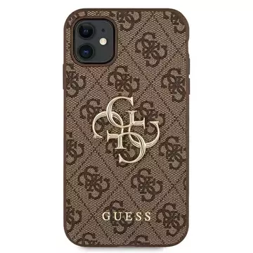 Etui Guess GUHCN614GMGBR für iPhone 11 6,1 / Xr Hardcase 4G Big Metal Logo