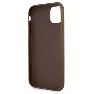 Etui Guess GUHCN614GMGBR für iPhone 11 6,1 / Xr Hardcase 4G Big Metal Logo