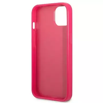 Etui Guess GUHCP13SPS4MF für iPhone 13 mini 5,4" Hardcase Saffiano 4G Small Metal Logo