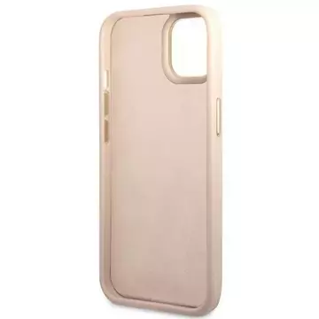 Etui Guess GUHCP14MHG4SHP für Apple iPhone 14 Plus 6,7" różowy/pink Hard Case 4G Vintage Gold Logo