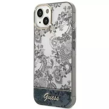 Etui Guess GUHCP14MHGPLHG für Apple iPhone 14 Plus 6,7" szary/grey Hardcase Porcelain Collection