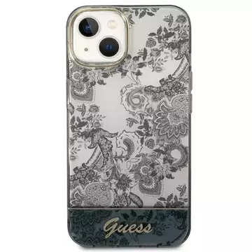 Etui Guess GUHCP14MHGPLHG für Apple iPhone 14 Plus 6,7" szary/grey Hardcase Porcelain Collection