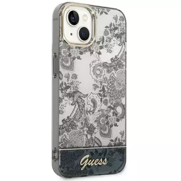 Etui Guess GUHCP14MHGPLHG für Apple iPhone 14 Plus 6,7" szary/grey Hardcase Porcelain Collection