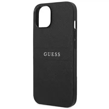 Etui Guess GUHCP14MPSASBBK für Apple iPhone 14 Plus 6,7" Czarny/Black Saffiano Strap