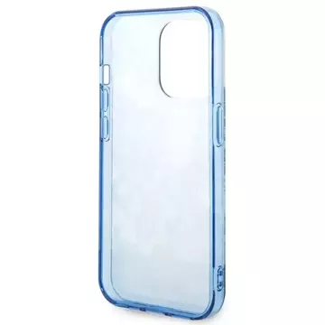 Etui Guess GUHCP14XHGPLHB für Apple iPhone 14 Pro Max 6,7" niebieski/blue Hardcase Porcelain Collection