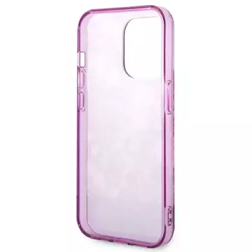 Etui Guess GUHCP14XHGPLHF für Apple iPhone 14 Pro Max 6,7" fuksja/fuschia Hardcase Porcelain Collection