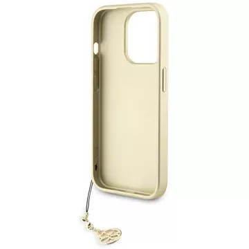 Etui Guess GUHCP15XGF4GBR für iPhone 15 Pro Max 6,7" braun/braun Hardcase 4G Charms Collection