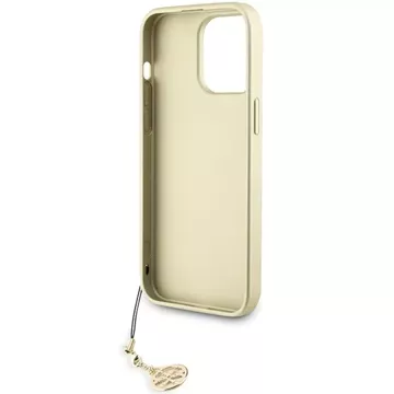 Etui Guess GUHCP15XGF4GGR für iPhone 15 Pro Max 6,7" szary/grey hardcase 4G Charms Collection