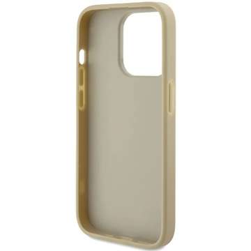 Etui Guess GUHCP15XHG4SGD für iPhone 15 Pro Max 6,7" złoty/gold hardcase Glitter Script Big 4G