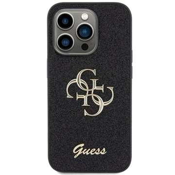 Etui Guess GUHCP15XHG4SGK für iPhone 15 Pro Max 6,7" Czarny/Black Hardcase Glitter Script Big 4G