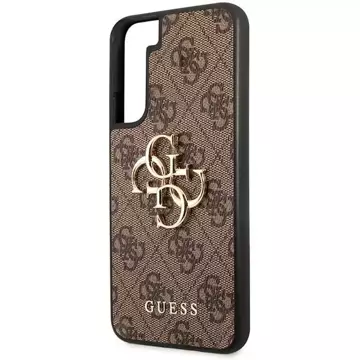 Etui Guess GUHCS23M4GMGBR für Samsung Galaxy S23 Plus S916 brązowy/brown hardcase 4G Big Metal Logo