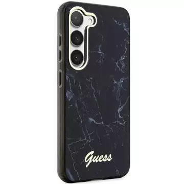 Etui Guess GUHCS23MPCUMAK für Samsung Galaxy S23 Plus S916 Czarny/Black Hardcase Marble