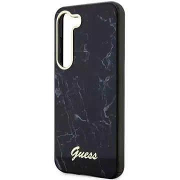 Etui Guess GUHCS23MPCUMAK für Samsung Galaxy S23 Plus S916 Czarny/Black Hardcase Marble