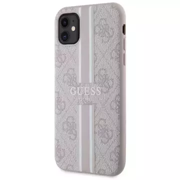 Etui Guess GUHMN61P4RPSP für iPhone 11 / Xr Hardcase 4G bedruckte Streifen MagSafe