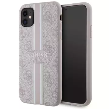 Etui Guess GUHMN61P4RPSP für iPhone 11 / Xr Hardcase 4G bedruckte Streifen MagSafe