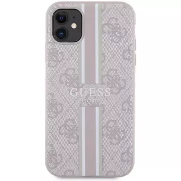 Etui Guess GUHMN61P4RPSP für iPhone 11 / Xr Hardcase 4G bedruckte Streifen MagSafe