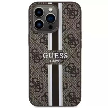 Etui Guess GUHMP13XP4RPSW für iPhone 13 Pro Max 6,7 Hardcase 4G bedruckte Streifen MagSafe