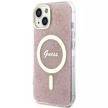 Etui Guess GUHMP14MH4STP für iPhone 14 Plus 6,7" Hardcase 4G MagSafe