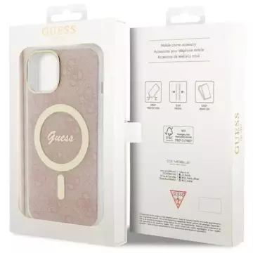 Etui Guess GUHMP14MH4STP für iPhone 14 Plus 6,7" Hardcase 4G MagSafe