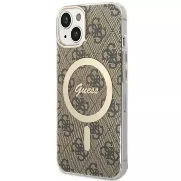 Etui Guess GUHMP14MH4STW für iPhone 14 Plus 6,7" Hardcase 4G MagSafe