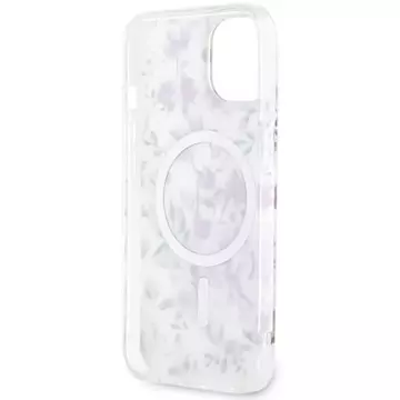 Etui Guess GUHMP14MHCFWST für iPhone 14 Plus 6,7" Hardcase Flower MagSafe