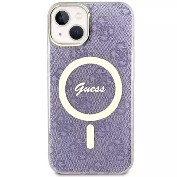 Etui Guess GUHMP14SH4STU für iPhone 14 6,1" Hardcase 4G MagSafe