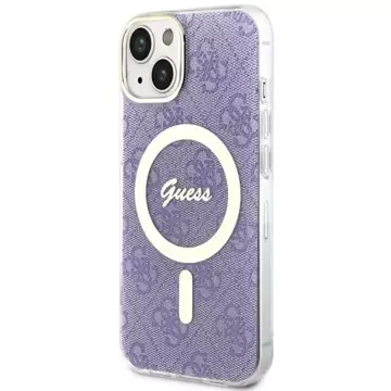 Etui Guess GUHMP14SH4STU für iPhone 14 6,1" Hardcase 4G MagSafe