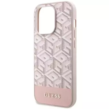 Etui Guess GUHMP14XHGCFSEP für iPhone 14 Pro Max 6,7" Hartschale GCube Stripes MagSafe