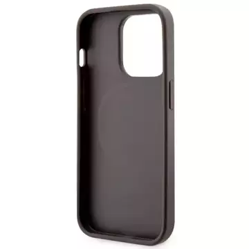 Etui Guess GUHMP14XP4RPSW für iPhone 14 Pro Max 6,7" Hardcase 4G bedruckte Streifen MagSafe