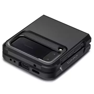 Etui-Hülle Spigen Tough Armor für Samsung Galaxy Z Flip 4 Schwarz