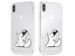 Etui Karl Lagerfeld Choupette für Apple iPhone XS Max Clear