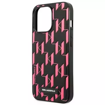 Etui Karl Lagerfeld KLHCP13LMNMP1P für iPhone 13 Pro / 13 6,1" Hardcase Monogram Plaque