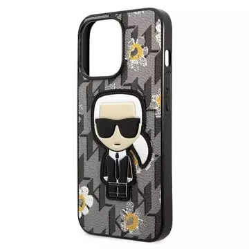 Etui Karl Lagerfeld KLHCP13LPMNFIK1 für iPhone 13 Pro / 13 6,1" Flower Ikonik Karl